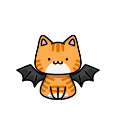 [Halloween Edition] Bat - Ginger cat