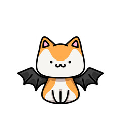 [Halloween Edition] Bat - Ginger cat
