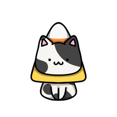 [Halloween Edition] Corn candy - Cow cat
