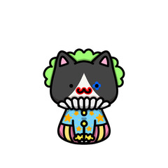[Halloween Edition] Crown - Tuxedo cat
