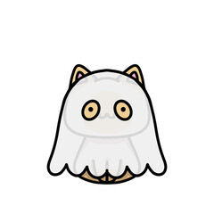 [Halloween Edition] Ghost - Siamese cat
