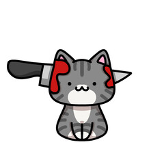 [Halloween Edition] Kitchen - Tabby cat