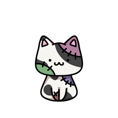 [Halloween Edition] Zombie - Cow cat