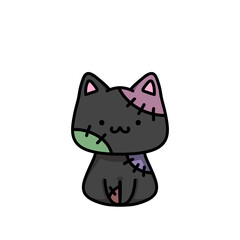 [Halloween Edition] Zombie - Black cat