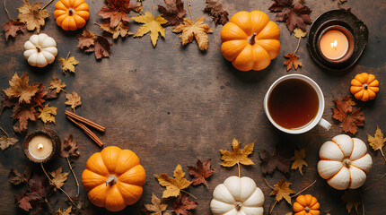 Cozy Autumnal Flat Lay