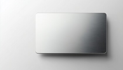 Silver On White: Premium Silver And Platinum Card Design For Voucher, Flyers, Web, Vip, Certificate, Gift, Shopping, And More High-End Products.