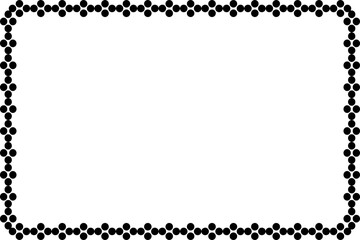 Unique Black Frame, Photo Frame, Border Frame with White Background, Unique Amaizing Frame