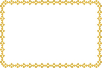 Unique Golden Frame, Photo Frame, Border Frame with White Background, Unique Amaizing Frame