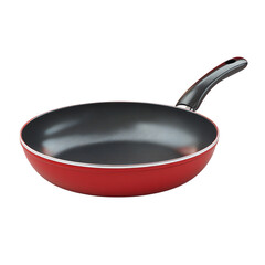 Cute 3D Non-Stick Frying Pan in Cartoon Style &ndash; Isolate on Transparent White Background