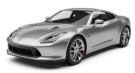 car isolated on white background