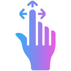 move gradient fill icon