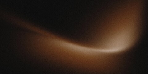 Light brown color gradient background grainy noise.