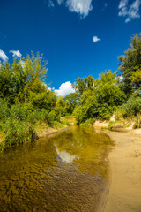 Plaża K&oacute;łko przy Kanale Mosińskim. 