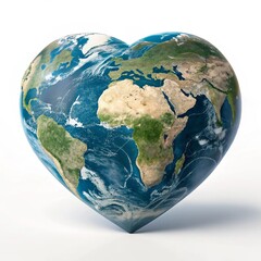 heart shaped globe