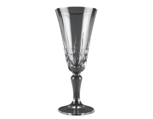 Elegance in Glass Exquisite Crystal Glassware, Isolated on Transparent Background