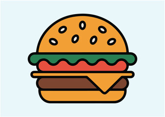 Hamburger Vector design