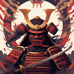 Japanese Samurai Design Very Cool