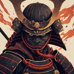 Japanese Samurai Design Very Cool