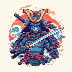 Japanese Samurai Design Very Cool