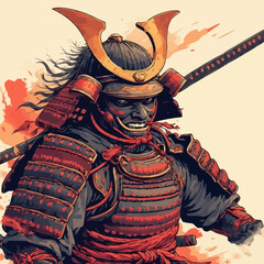 Japanese Samurai Design Very Cool
