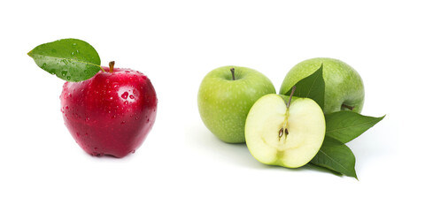 Apples Isolated on White Background