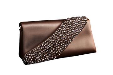 beautiful clutch with stone work