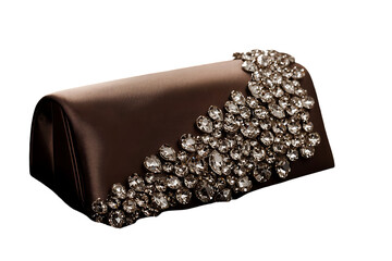 beautiful clutch with stone work