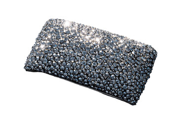 beautiful clutch with stone work