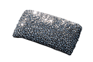 beautiful clutch with stone work