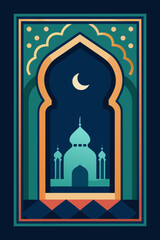  Islamic Prayer Rug Sajjadah Vector
