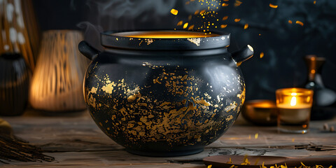 Golden Brew Cauldron
