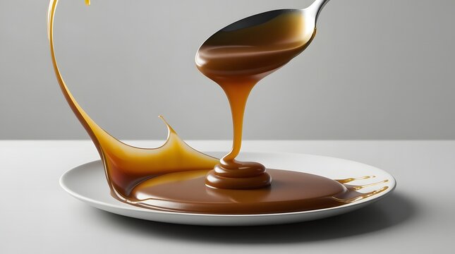 
Solidified Caramel
