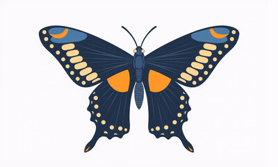 butterfly isolated on white