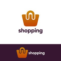 Shopping logo design shopping bag logo designs