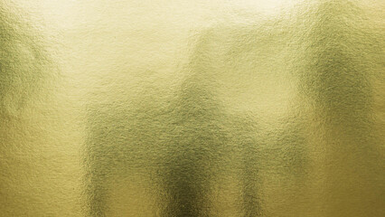 Gradation gold foil leaf shiny matt with sparkle yellow metallic texture background.
Abstract paper glitter golden glossy for template.
top view.