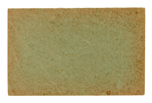 photo of isolated old green grunge paper banner - paper background	
