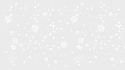 Delicate snowflakes gently falling against a soft, bright backdrop, evoking the serene beauty of winter. The image captures the essence of a peaceful winter wonderland. transparent background
