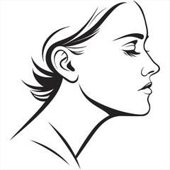 silhouette of a woman