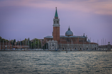 Fototapeta premium Panoramic View of San Giorgio Maggiore Island Venice