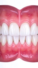 Close-up of perfect teeth