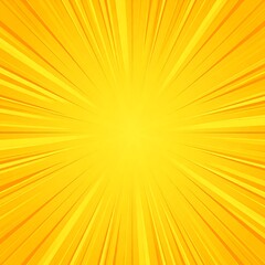 Obraz premium Radiant yellow radial lines