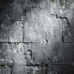 Obraz premium Black dark black grunge textured concrete stone wall background 