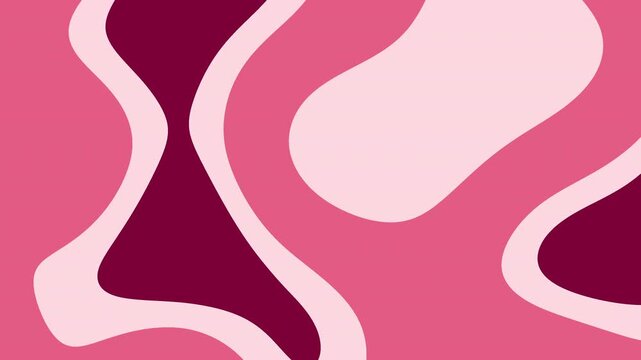 Abstract shapes of pink and maroon organic background, perfect for modern backgrounds, web design elements, or artistic concepts. Great for feminine designs