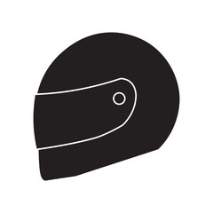 helmet icon vector illustration design template