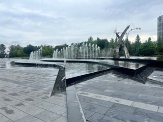 fountain in the park