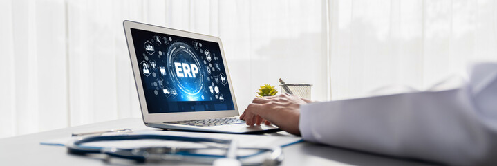 ERP enterprise resource planning software for brisk business to plan the marketing strategy