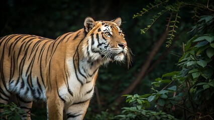 Obraz premium tiger in the zoo