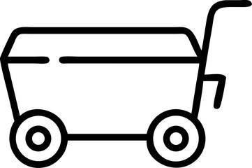 shopping cart vector icon on white or transparent background. supermarket or grocery icons items Stroke icon collections. Editable Stroke icon collection Outline icon.