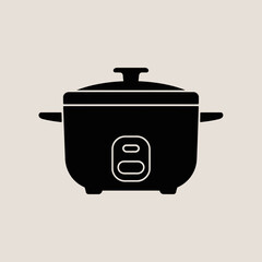 cooking pot vector illustration