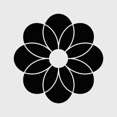 abstract flower vector illustration